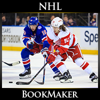 NHL Betting Rangers at Red Wings